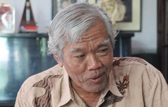 Ketua Yayasan Penelitian Korban Pembunuhan 1965, Bedjo Untung. Foto: KBR/Danny Setiawan