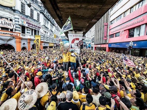 Bersih 4.0 di Malaysia (Foto: Facebook Bersih 4.0)