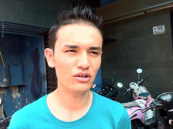 Hazara migrant Syed Zakriya stranded in Jakarta Indonesia. (Photo: Naeem Sahoutara)